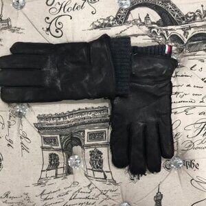 Tommy Hilfiger Men's Winter Glove With Knit Elast